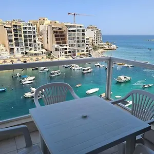 St Julians Bay Sea Front Apartment San Ġiljan